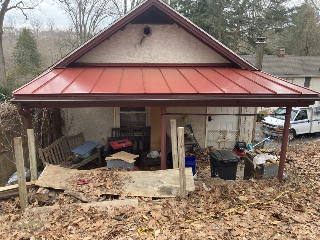 metal roof